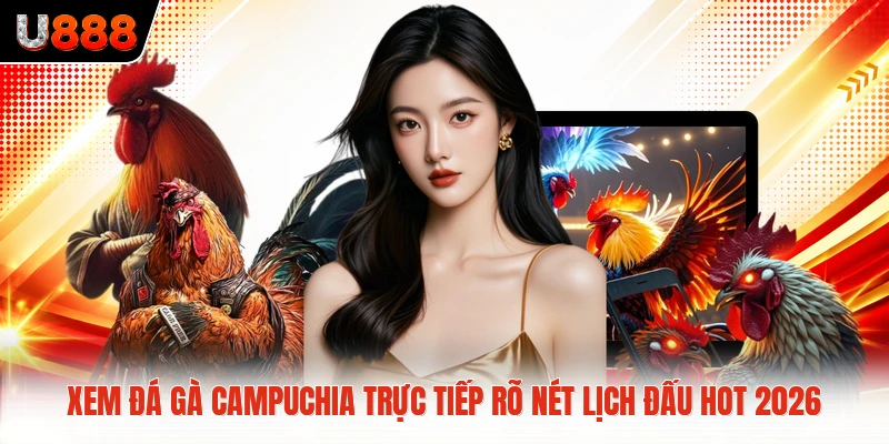 Xem Đá Gà Campuchia Trực Tiếp Rõ Nét Lịch Đấu Hot 2026